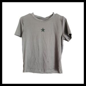♠️10/$10♠️ Gray Star T-Shirt